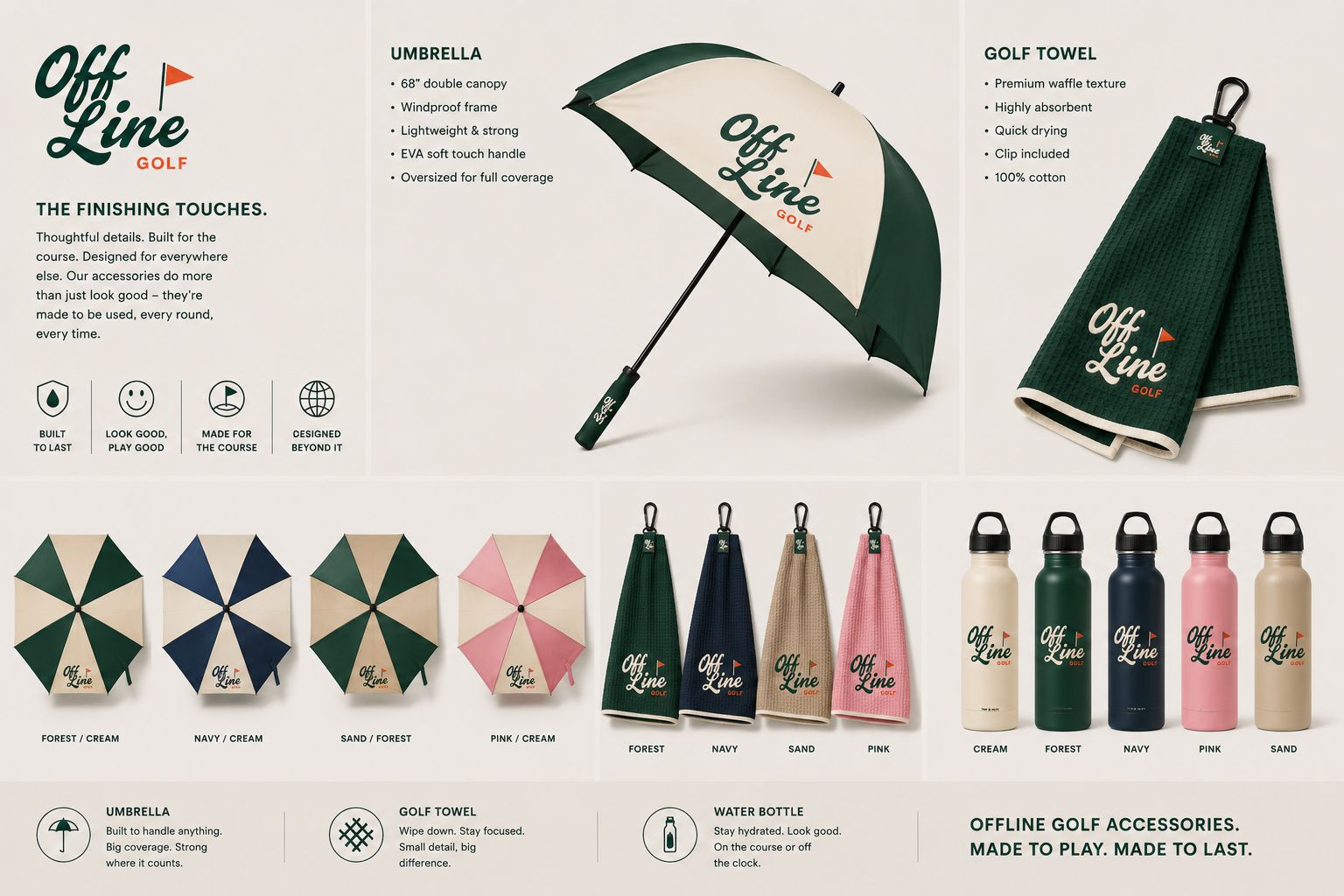 Offline Golf Towel