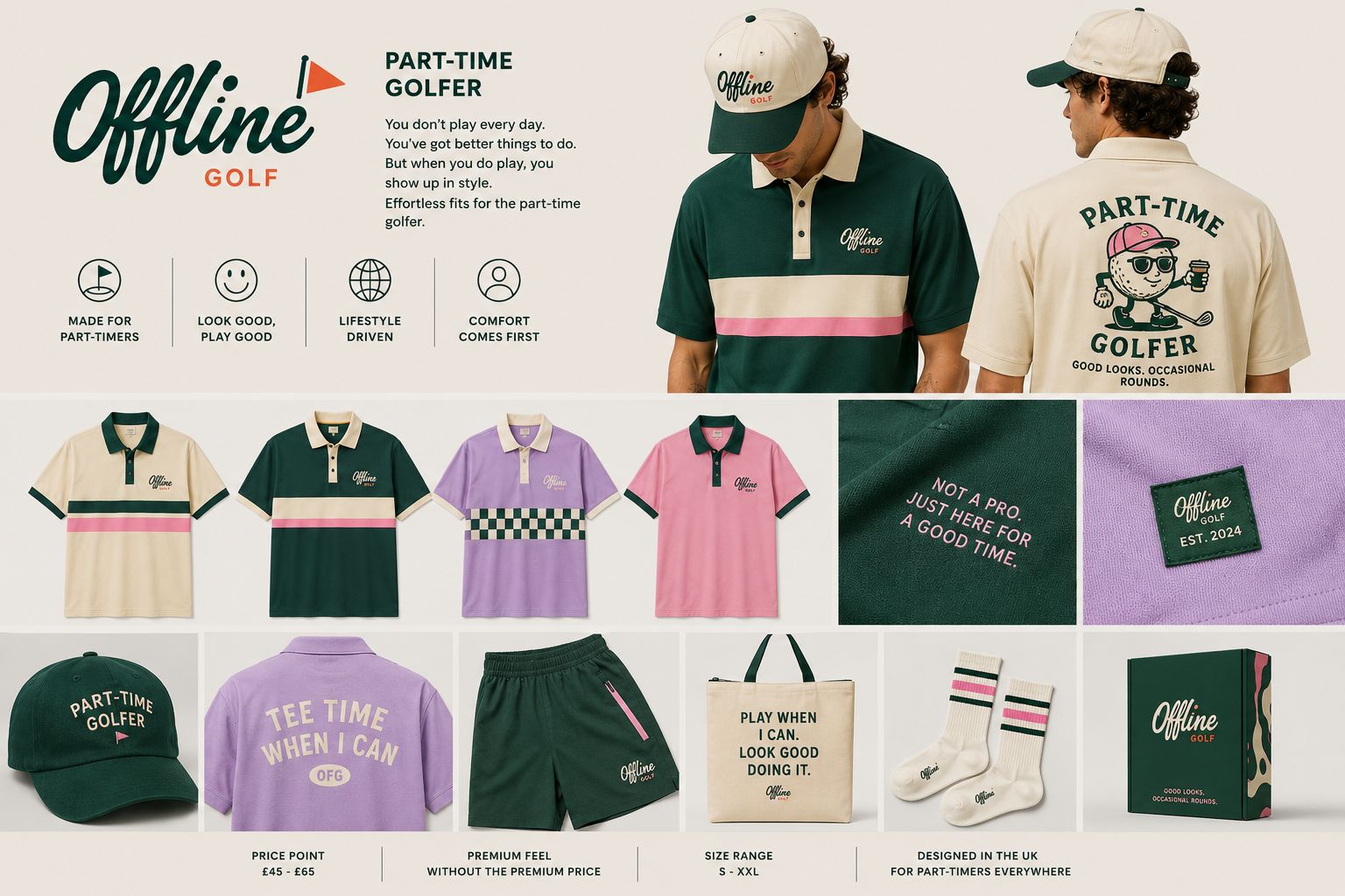 Offline Golf Cap